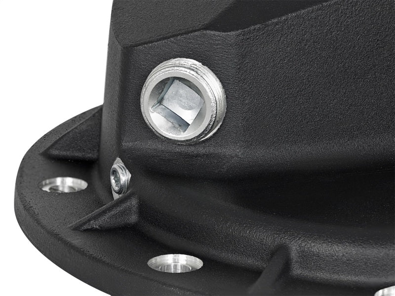 aFe Power Cover Diff Front Machined COV Diff F Dodge Diesel Trucks 03-11 L6-5.9/6.7L Machined - Image 4