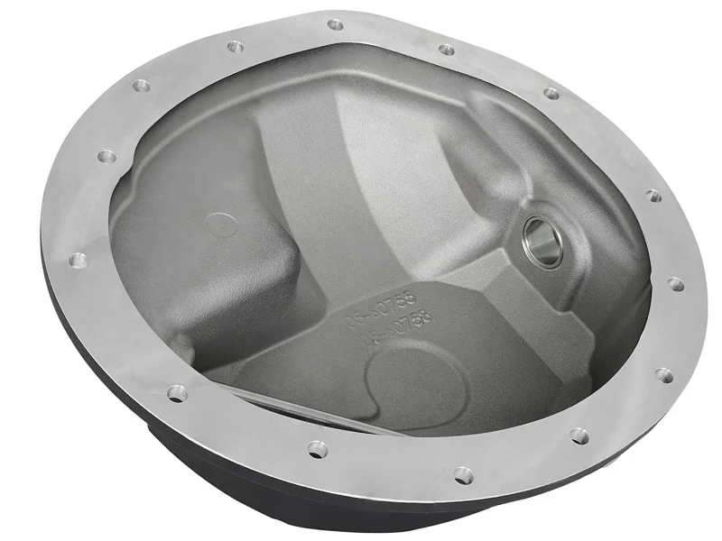 aFe Power Cover Diff Front Machined COV Diff F Dodge Diesel Trucks 03-11 L6-5.9/6.7L Machined - Image 5