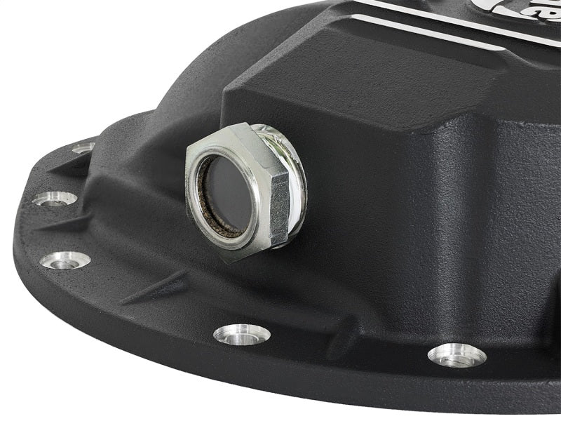 aFe Power Cover Diff Front Machined COV Diff F Dodge Diesel Trucks 03-11 L6-5.9/6.7L Machined - Image 6