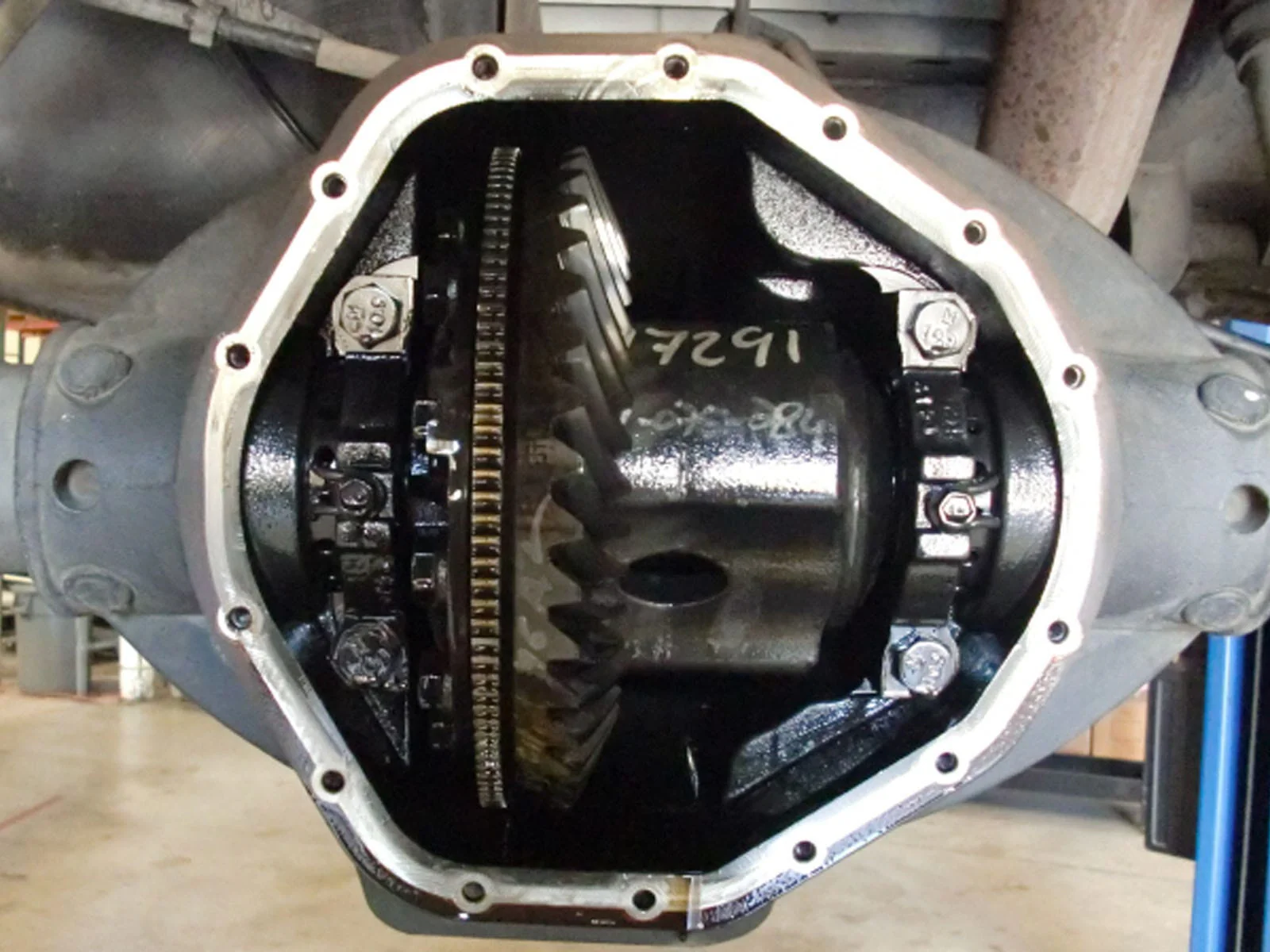 aFe Power Cover Rear Differential COV Diff R Dodge Diesel Trucks 03-05 L6-5.9L Machined - Image 6