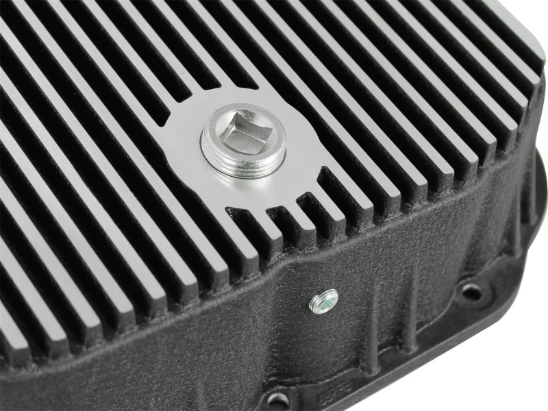 aFe Power Cover Trans Pan Machined COV Trans Pan Dodge Diesel Trucks 07.5-11 L6-6.7L (td) Machined - Image 2