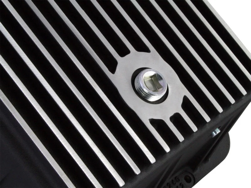 aFe Power Cover Trans Pan Machined Trans Pan GM Diesel Trucks 01-12 V8-6.6L Machined - Image 3