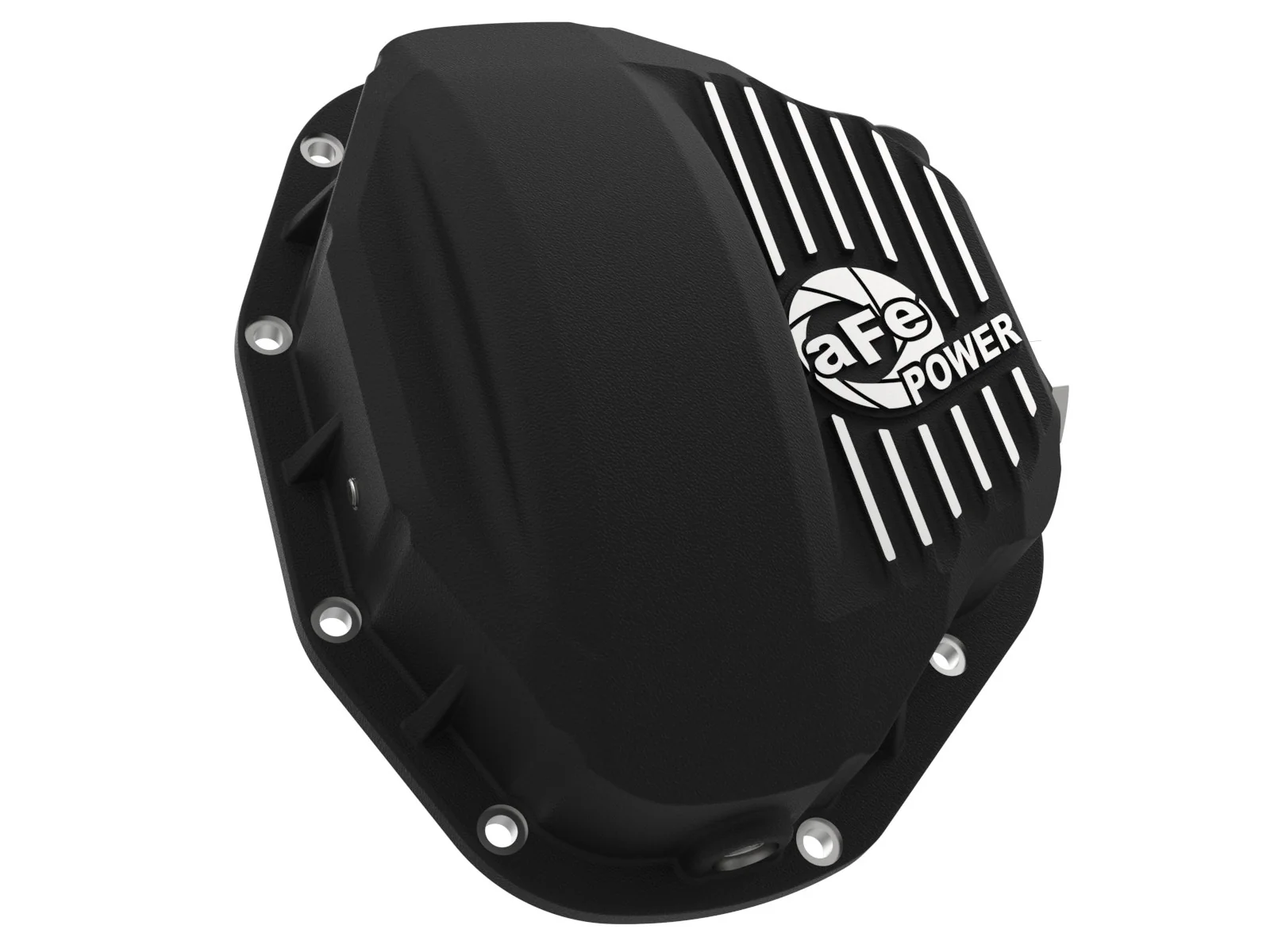 aFe Power Dana 80 Rear Differential Cover with Machined Fins 46-70032 - Image 3