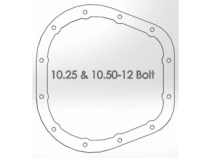 aFe Power Front/Rear Diff Cover Kit w/ Oil 17-22 Ford Diesel V8 (Dana Super 60 & Sterling 10.5-12) - Image 8