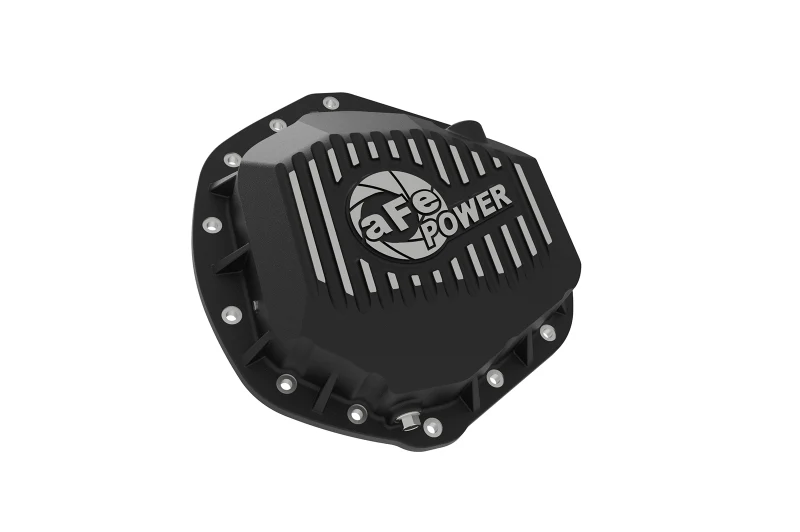 aFe Power Pro Series Rear Differential Cover Black w/ Machined Fins 14-18 Dodge Trucks 2500/3500 - Image 2