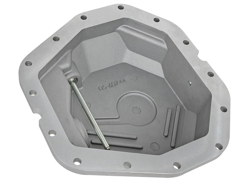 aFe Power Rear Diff Cover Raw Finish 2017 Ford F-350/F-450 V8 6.7L (td) Dana M300-14 (Dually) - Image 4