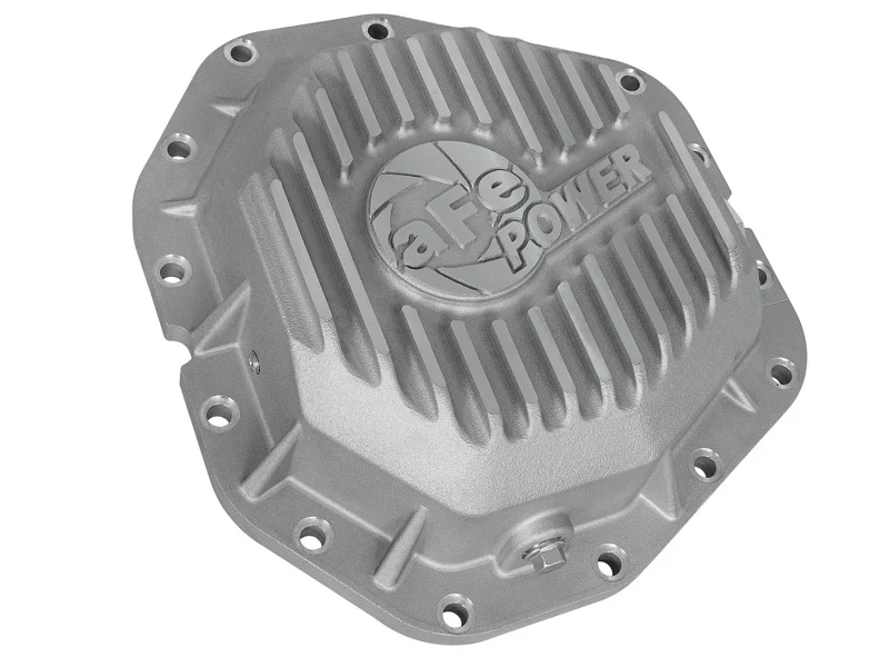 aFe Power Rear Diff Cover Raw Finish 2017 Ford F-350/F-450 V8 6.7L (td) Dana M300-14 (Dually) - Image 5