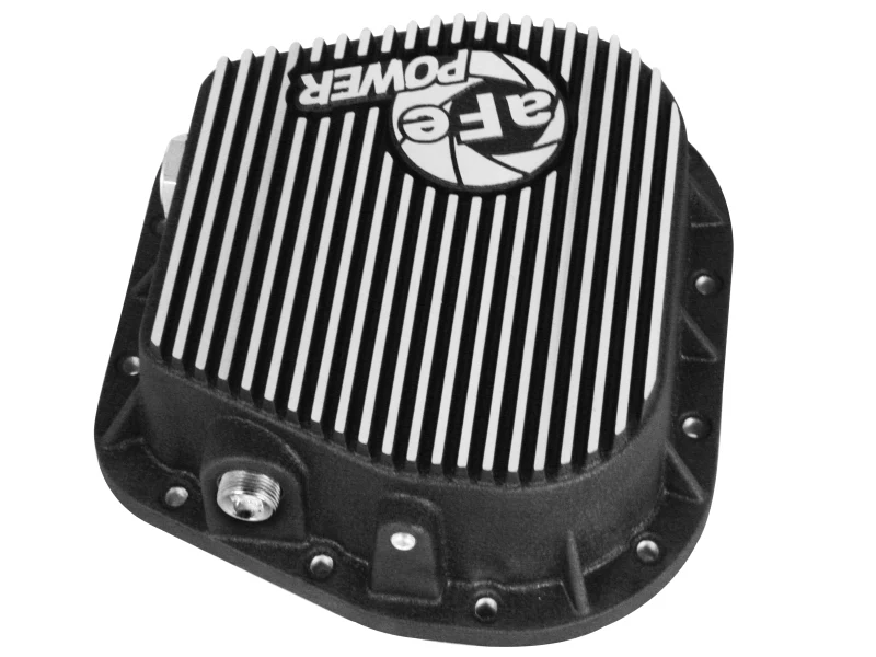 aFe Power Rear Differential Cover (Machined) 12 Bolt 9.75in 11-13 Ford F-150 EcoBoost V6 3.5L (TT) - Image 3