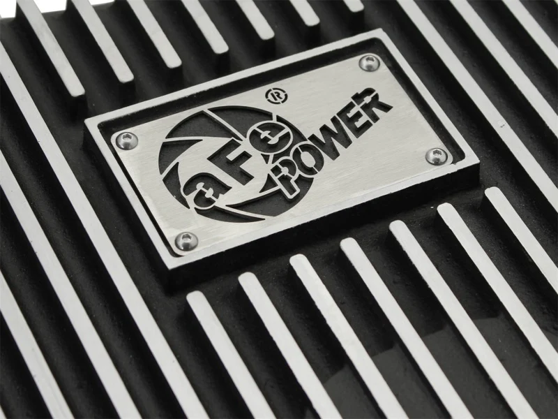 aFe Power Transmission Pan Black Machined 11-14 Ford 6R140 Trucks V8 6.7L (td) - Image 4