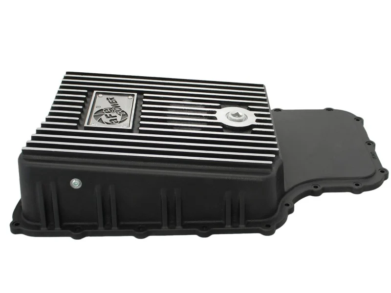 aFe Power Transmission Pan Black Machined 11-14 Ford 6R140 Trucks V8 6.7L (td) - Image 9