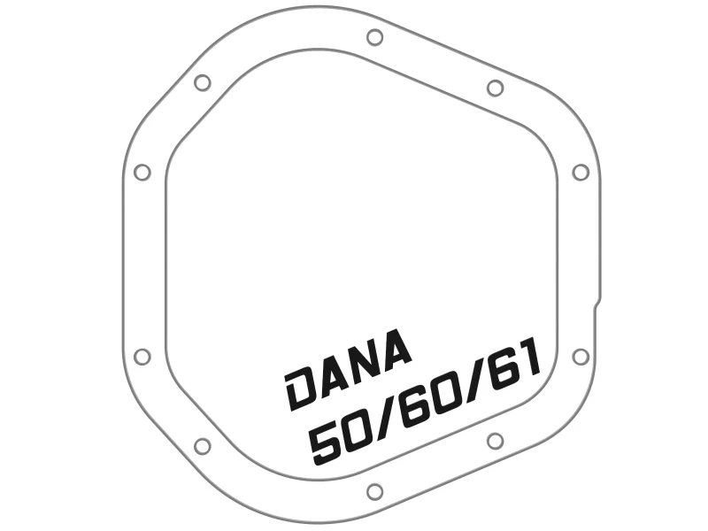 aFe Pro Series Dana 60 Front Differential Cover Black w/ Machined Fins 17-20 Ford Trucks (Dana 60) - Image 6