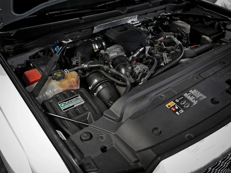 aFe Quantum Pro 5R Cold Air Intake System 11-16 GM/Chevy Duramax V8-6.6L LML - Oiled - Image 2
