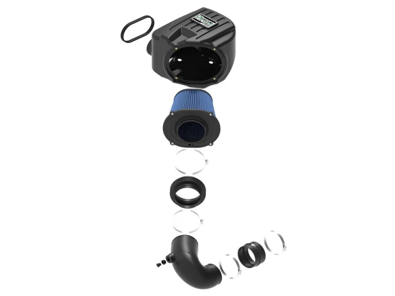 aFe Quantum Pro 5R Cold Air Intake System 94-02 Dodge Cummins L6-5.9L - Oiled - Image 5