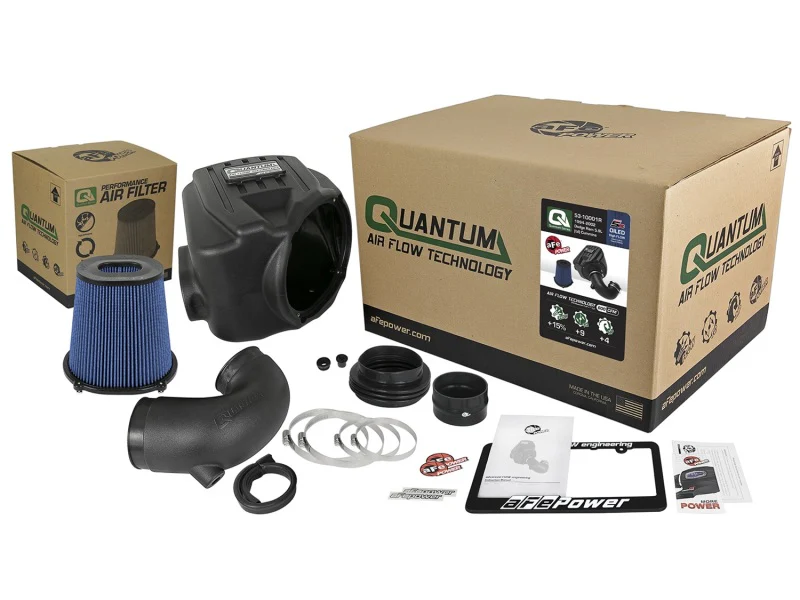 aFe Quantum Pro 5R Cold Air Intake System 94-02 Dodge Cummins L6-5.9L - Oiled - Image 7