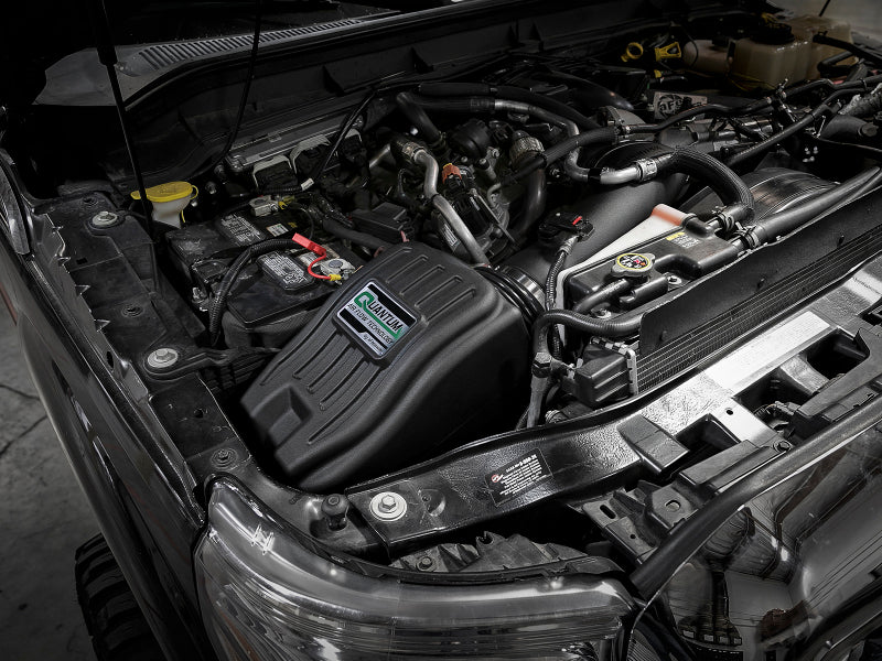 aFe Quantum Pro DRY S Cold Air Intake System 11-16 Ford Powerstroke V8-6.7L - Dry - Image 2