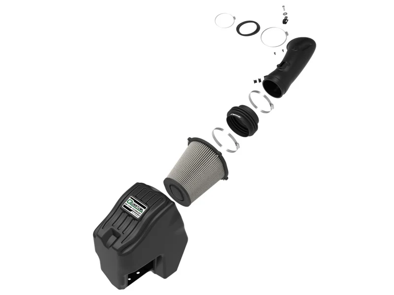 aFe Quantum Pro DRY S Cold Air Intake System 11-16 Ford Powerstroke V8-6.7L - Dry - Image 3