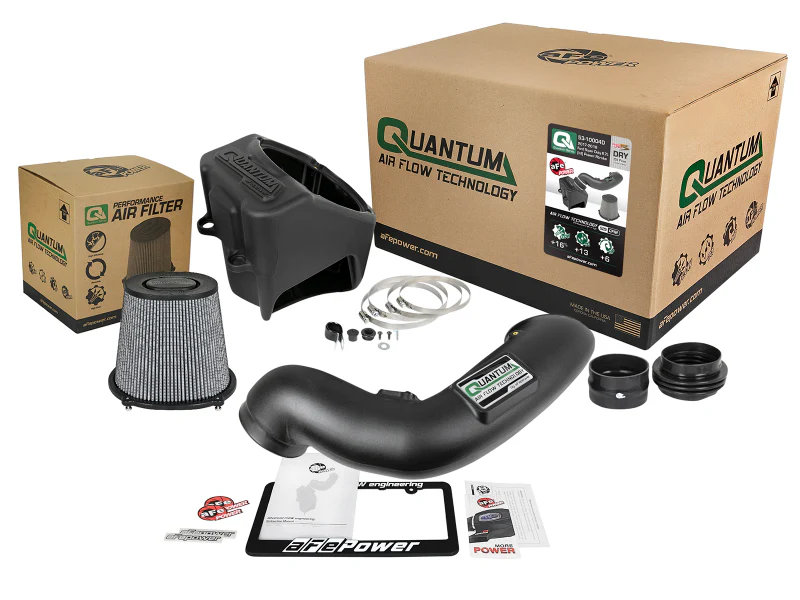 aFe Quantum Pro DRY S Cold Air Intake System 17-18 Ford PowerStroke V8 6.7L (td) - Image 3