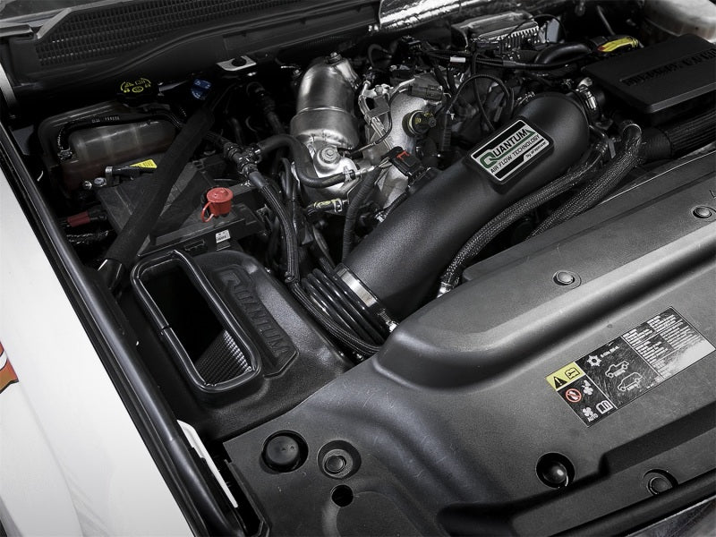 aFe Quantum Pro DRY S Cold Air Intake System 17-18 GM/Chevy Duramax V8-6.6L L5P - Dry - Image 2
