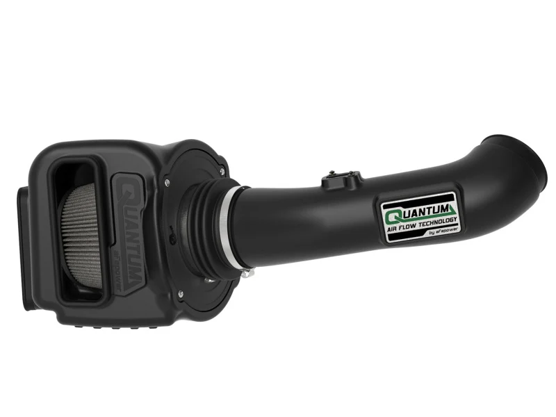 aFe Quantum Pro DRY S Cold Air Intake System 17-18 GM/Chevy Duramax V8-6.6L L5P - Dry - Image 5