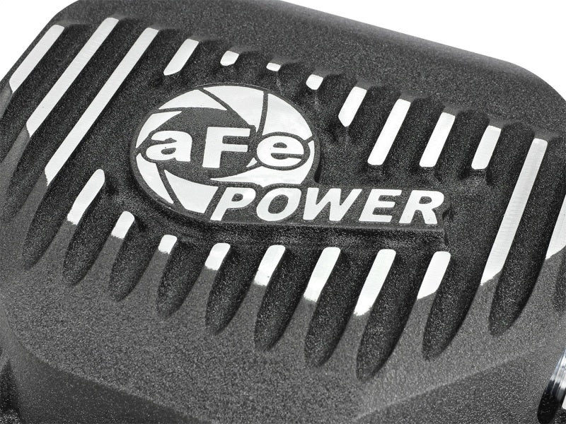 AFE Rear Differential Cover (Black Machined; Pro Series); Dodge/RAM 94-14 Corporate 9.25 (12-Bolt) - Image 3