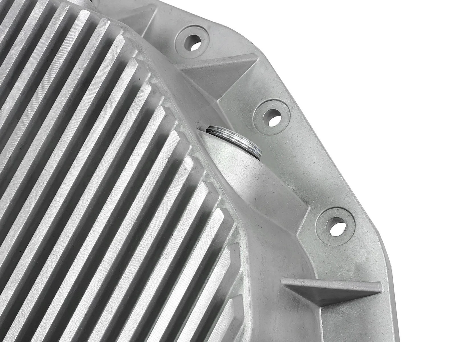aFe Rear Differential Cover (Raw; Street Series); Dodge Diesel Trucks 03-05 L6-5.9L (td) - Image 3