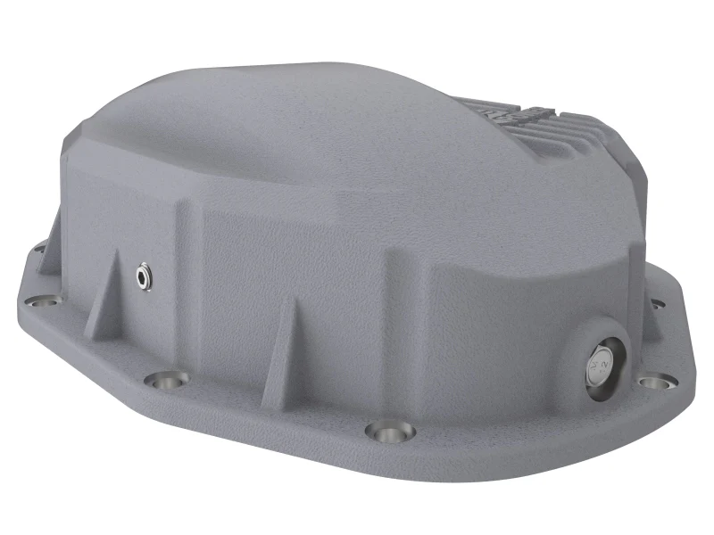 aFe Rear Differential Cover (Raw; Street Series); Dodge Diesel Trucks 94-02 L6-5.9L (td) - Image 3