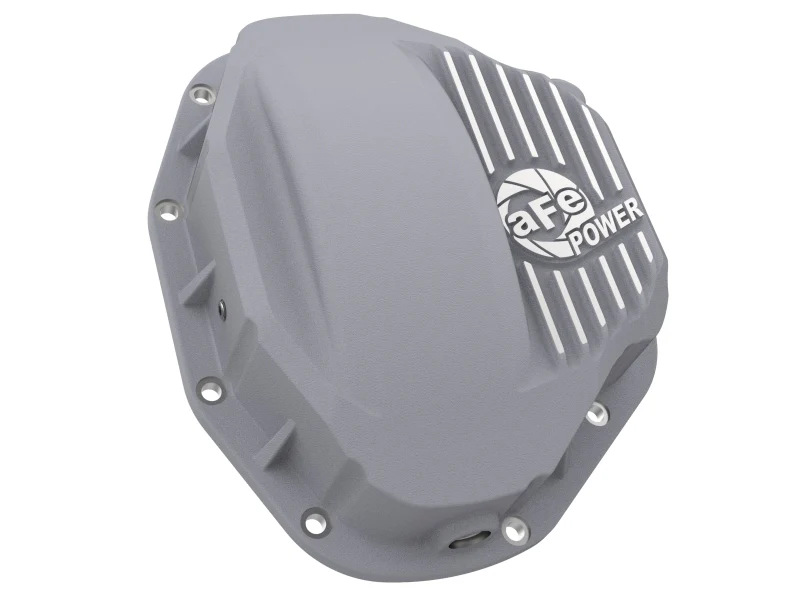 aFe Rear Differential Cover (Raw; Street Series); Dodge Diesel Trucks 94-02 L6-5.9L (td) - Image 4