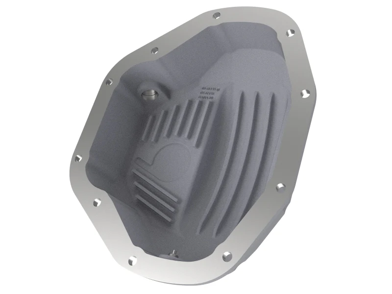 aFe Rear Differential Cover (Raw; Street Series); Dodge Diesel Trucks 94-02 L6-5.9L (td) - Image 5