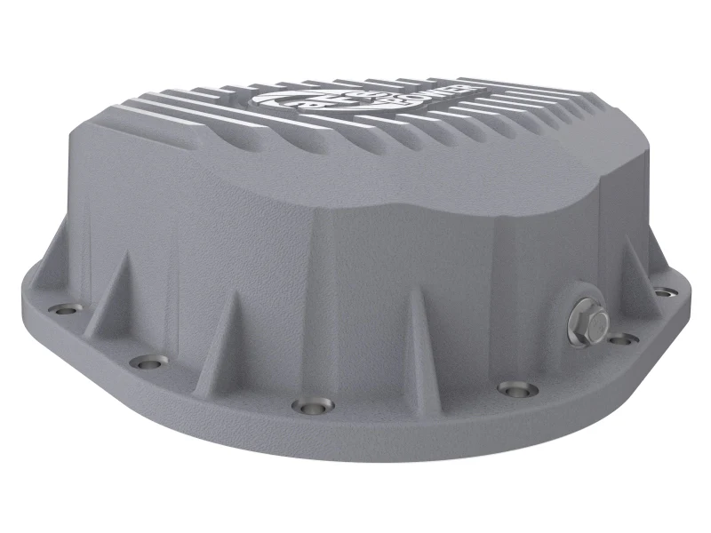 aFe Rear Differential Cover (Raw; Street Series); Ford Diesel Trucks 86-13 V8 (td) - Image 2