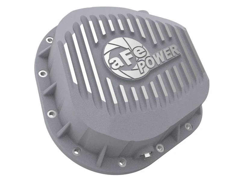 aFe Rear Differential Cover (Raw; Street Series); Ford Diesel Trucks 86-13 V8 (td) - Image 5