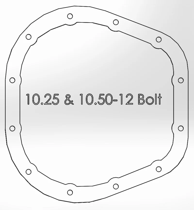 aFe Rear Differential Cover (Raw; Street Series); Ford Diesel Trucks 86-13 V8 (td) - Image 6