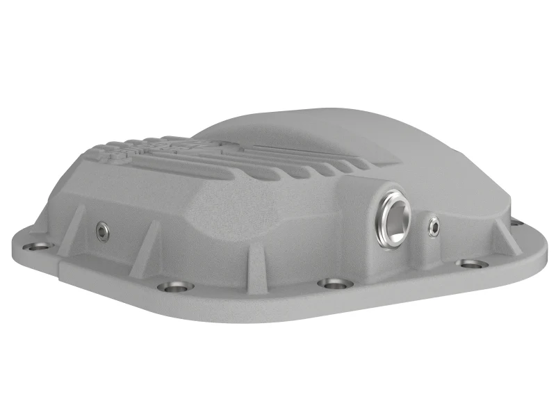 aFe Street Series Dana 60 Front Differential Cover Raw w/ Machined Fins 17-20 Ford Trucks (Dana 60) - Image 8