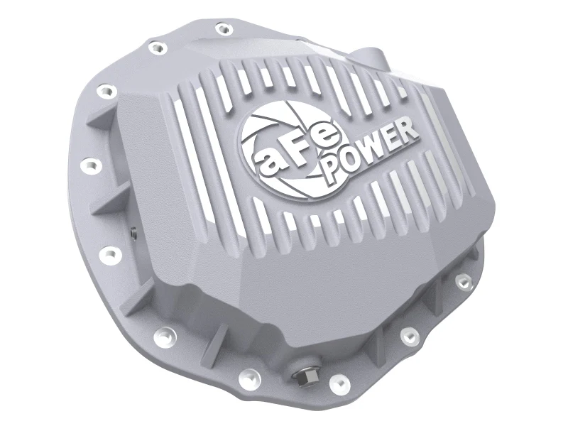 aFe Street Series Rear Differential Cover Raw w/ Machined Fins 20-21 GM Trucks V8-6.6L - Image 4