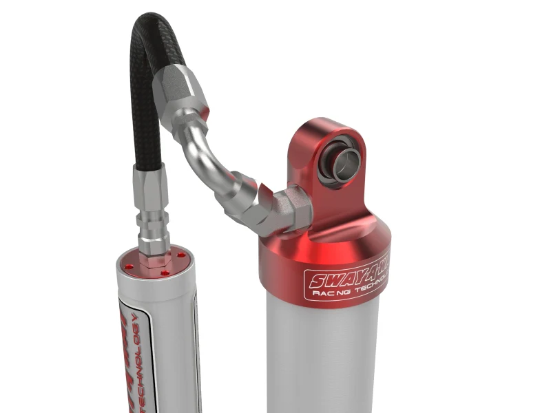 aFe Sway-A-Way 2.5 Rear Shock Kit w/ Remote Reservoirs for 0-1.5 IN Lifts Ford F-250/F-350 17-24 4WD - Image 3
