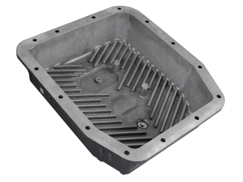 aFe Transmission Pan (Black); Ford Trucks 94-08 AODE - Image 3