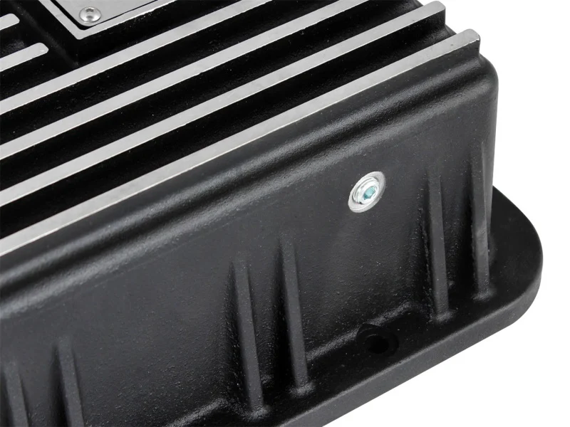 aFe Transmission Pan (Black); Ford Trucks 94-08 AODE - Image 4