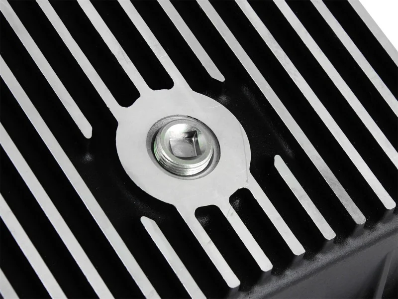 aFe Transmission Pan (Black); Ford Trucks 94-08 AODE - Image 7