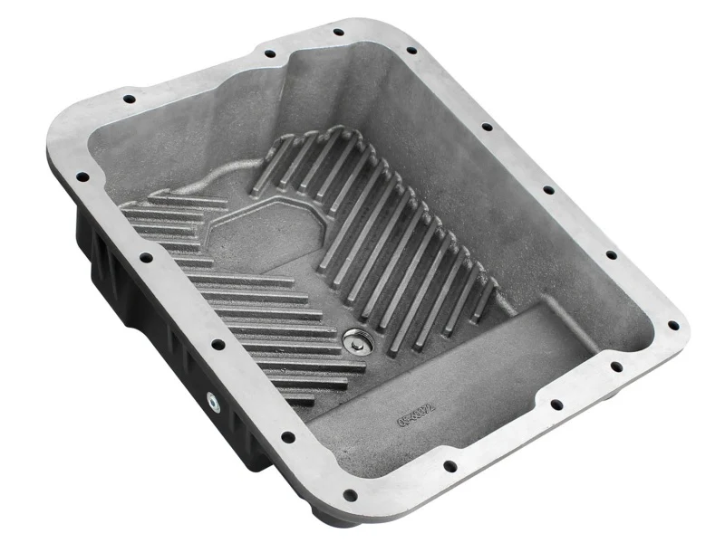 aFe Transmission Pan (Black w/ Machined Fins) GM Trucks 99-16 (4L60-E/4L60E/4L65E/4L70E/4L75E) - Image 5