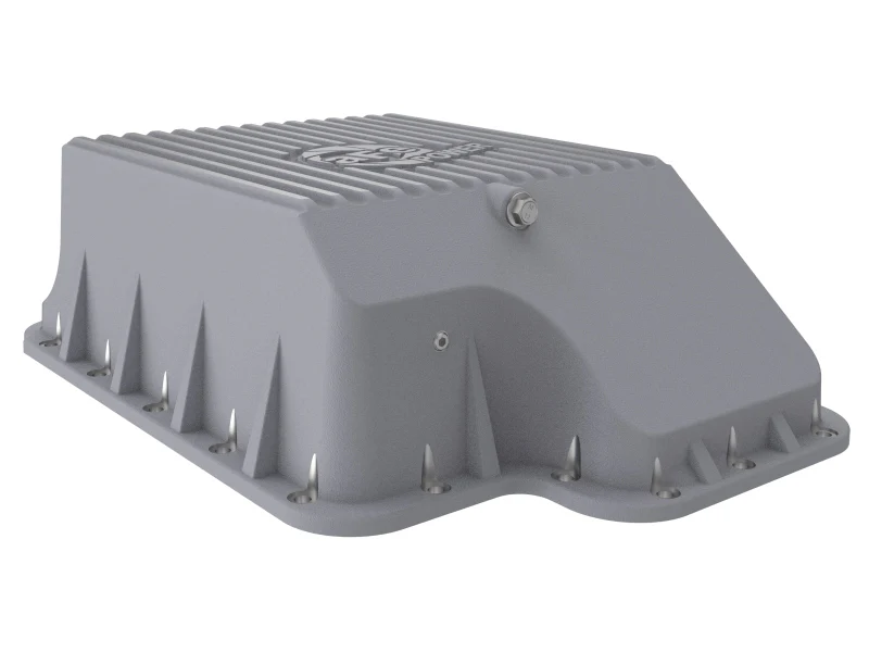 aFe Transmission Pan (Raw); Ford Diesel Trucks 03-10 V8-6.0/6.4L (td) - Image 2