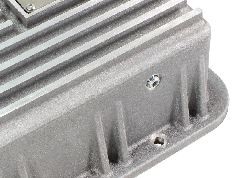 aFe Transmission Pan (Raw); Ford Trucks 93-08 AODE/4R70W - Image 6