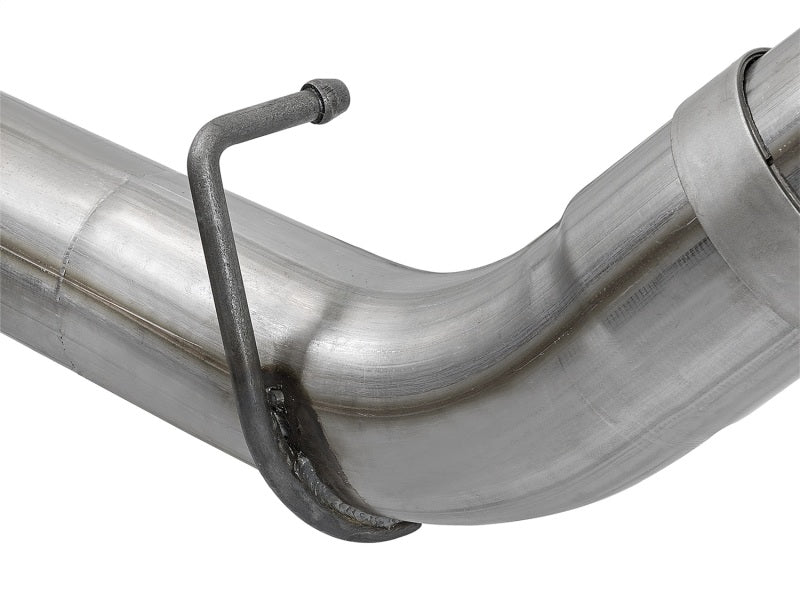 aFe Victory Series 4in 409-SS DPF-Back Exhaust w/ Dual Polished Tips 2017 GM Duramax V8-6.6L(td) L5P - Image 6