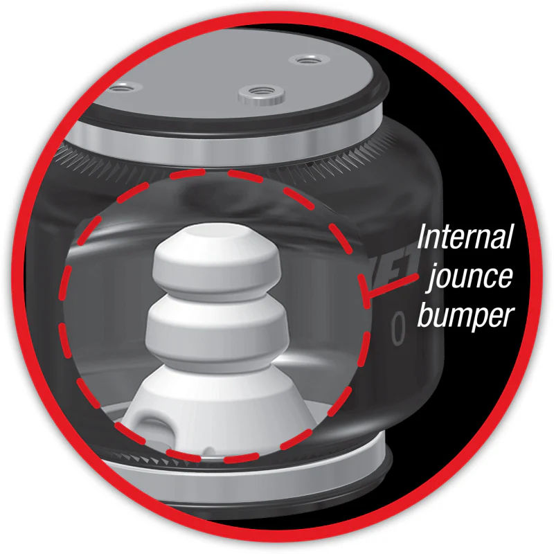 Air Lift Replacement Air Spring - LoadLifter 5000 Ultimate Bellows Type w/ internal Jounce Bumper - Image 4
