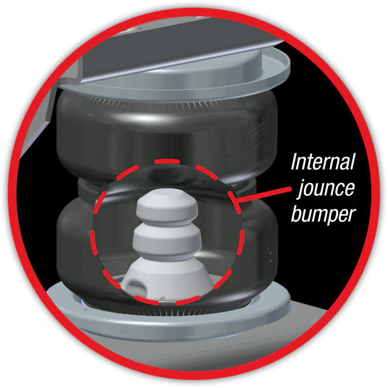 Air Lift Replacement Air Spring - LoadLifter 5000 Ultimate Bellows Type w/ internal Jounce Bumper - Image 4