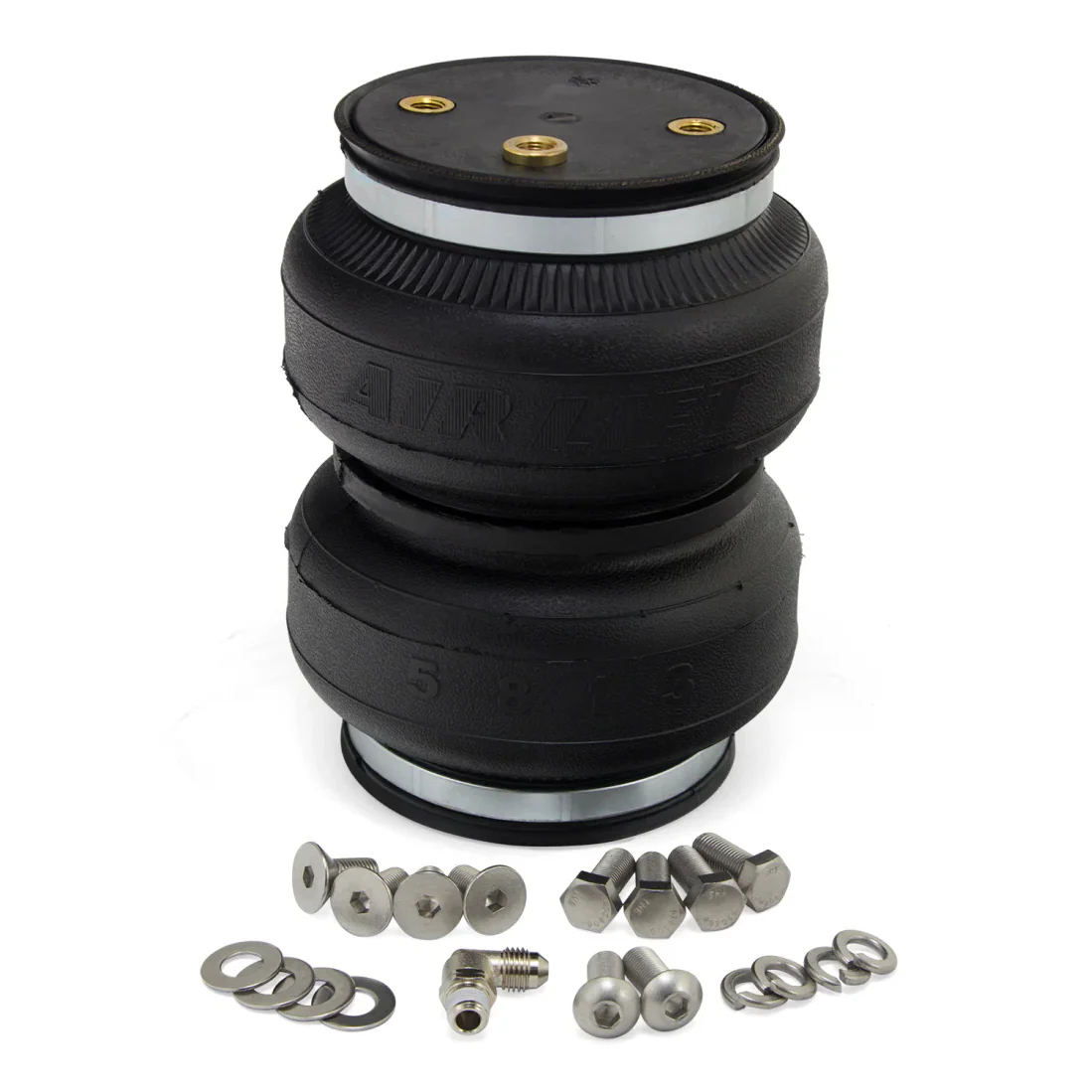 Air Lift Replacement Air Springs - LoadLifter 5000 Ultimate Plus Bellows Type w/ Int Jounce Bumper