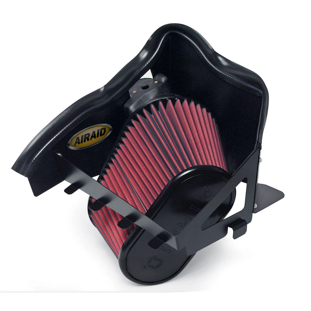 Airaid 03-04 Dodge Cummins 5.9L DSL (exc. 600 Series) CAD Intake System w/o Tube (Oiled / Red Media)