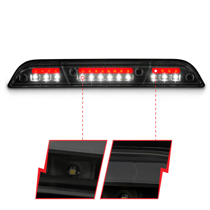 ANZO 15-20 Ford F-150 - F-450 LED Third Brake Light - Black Housing/Smoke Lens - Image 10