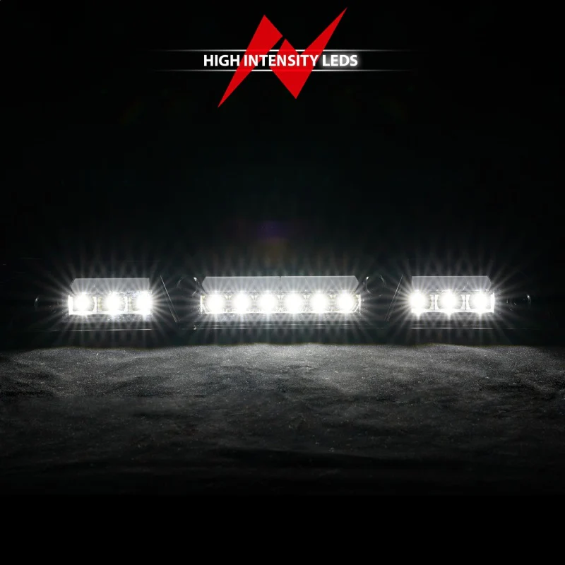 ANZO 15-20 Ford F-250 - F-550 LED Third Brake Light - Black Housing/Clear Lens - Image 10