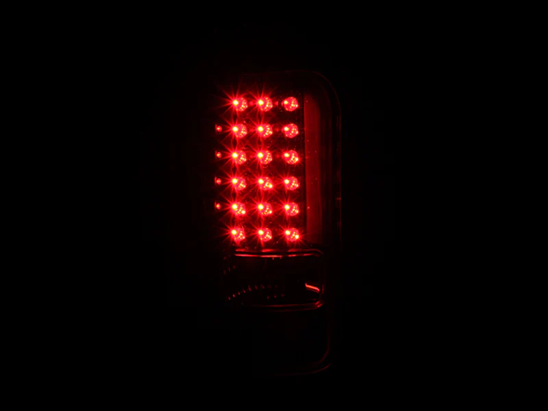 ANZO 1994-2001 Dodge Ram LED Taillights Black - Image 2