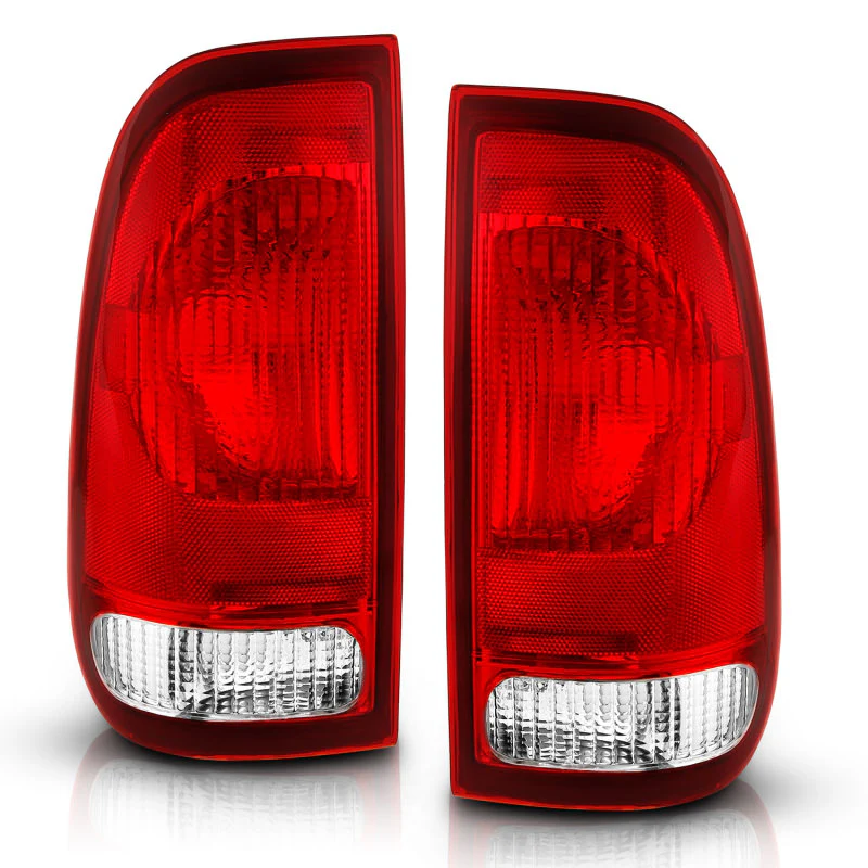 ANZO 1997-2003 Ford F-150 Taillight Red/Clear Lens (OE Replacement) - Image 11