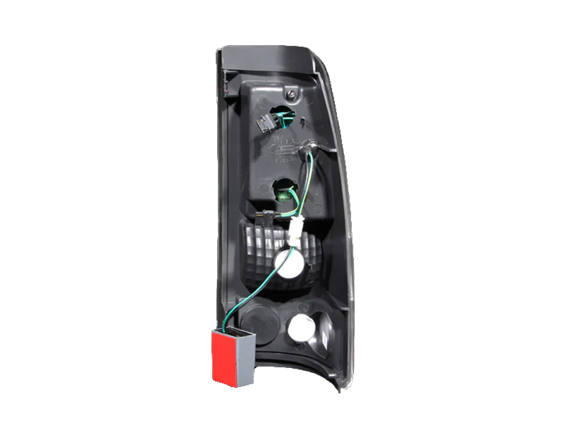 ANZO 1999-2007 Chevrolet Silverado 1500 LED Taillights Black - Image 6